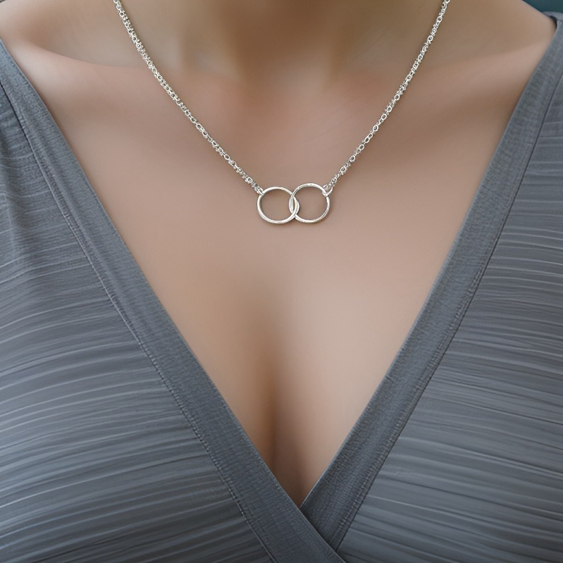 Silver Necklace Silver Unity